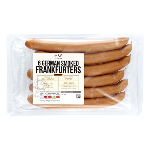 M&S Smoked German Frankfurters