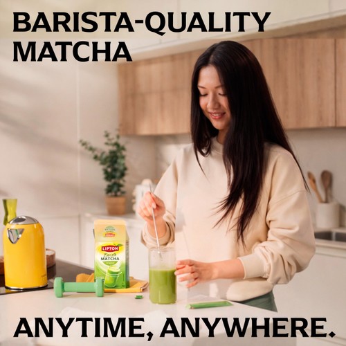 Lipton Barista Original Oat Matcha Latte Sachets