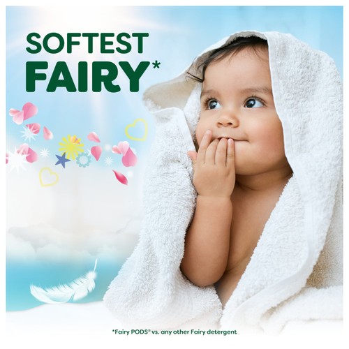 Fairy Non Bio The Big One Cherry Blossom & Nordic Cotton Washing Pods
