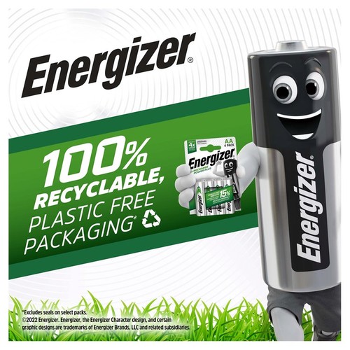 Energizer Power Plus AA Rechargeable Batteries