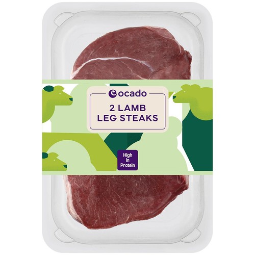 Ocado 2 Lamb Leg Steaks