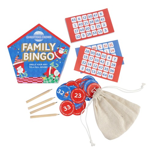 Talking Tables Fun Guy Santa Bingo Game