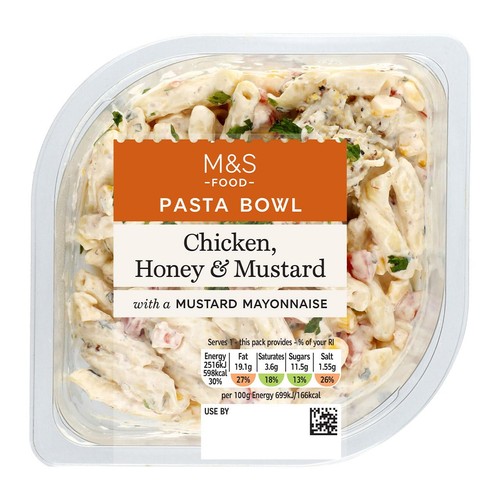 M&S Honey Mustard Chicken Pasta Salad