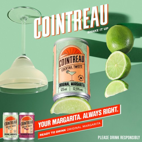 Cointreau Margarita Cocktail Twist Can