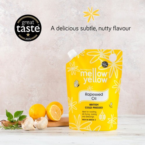 Farringtons Mellow Yellow Cold Pressed Rapeseed Oil Refill
