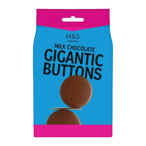 M&S Milk Chocolate Gigantic Buttons