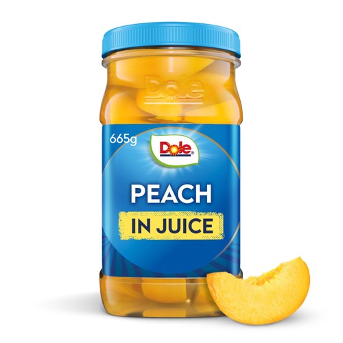 Dole Peach in Juice Jar