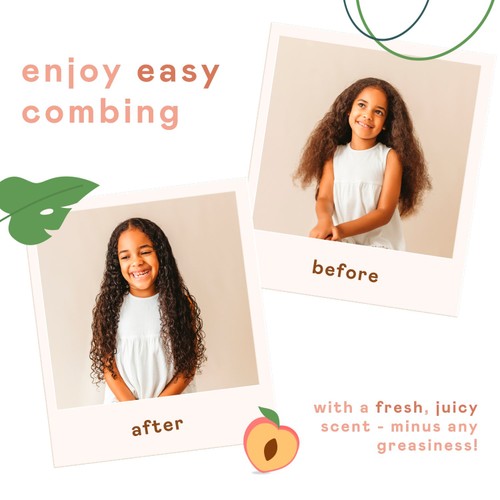 Nala's Kids Detangle Spray Tropical Blast