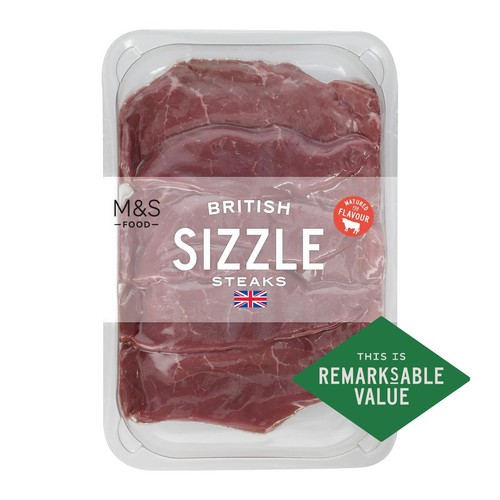 M&S Sizzle Steaks