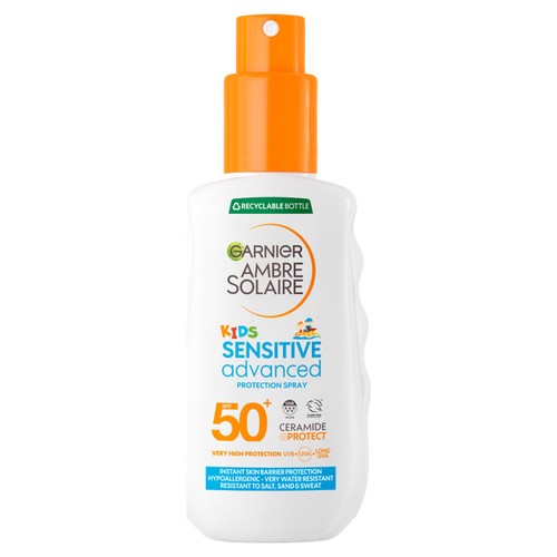 Ambre Solaire Kids Sensitive Sun Cream Spray SPF50+