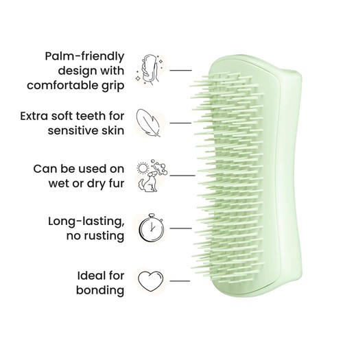 Pet Teezer Puppy Brush Green