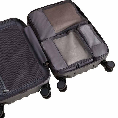 M&S 3 Pack Packing Cubes, Charcoal