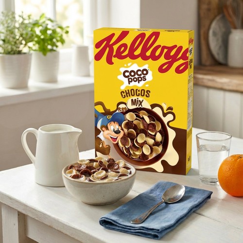 Kellogg's Coco Pops Chocos Chocolate & White Chocolate Cereal