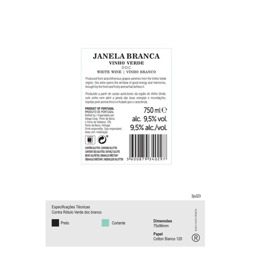 Janela Branca Vinho Verde