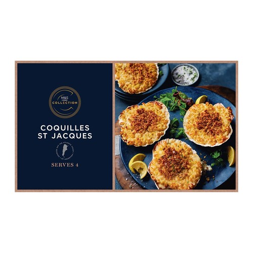 M&S Coquilles Saint Jacques