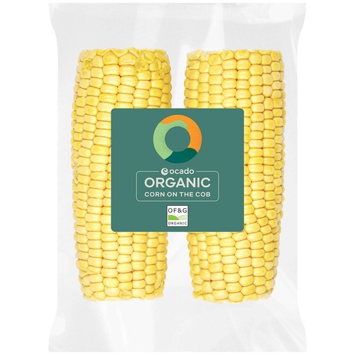 Ocado Organic Corn on the Cob