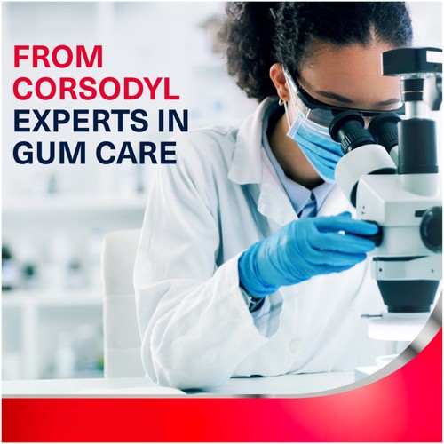 Corsodyl Gum Care Mouthwash Alcohol Free Daily Cool Mint