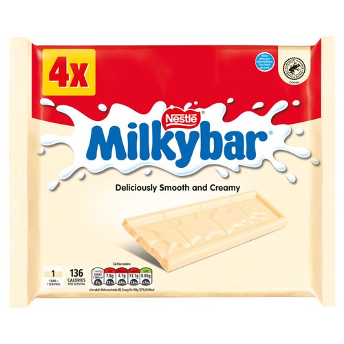 Milkybar Medium White Chocolate Bar Multipack