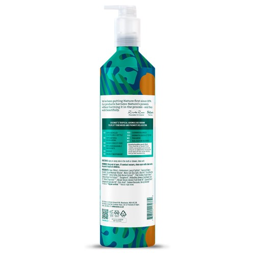 Faith In Nature Coconut Body Wash 500ml in Aluminium Bottle