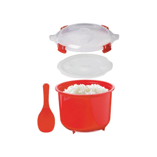 Sistema Microwave Rice Cooker with Steam Vent & Locking Clips 2.6L
