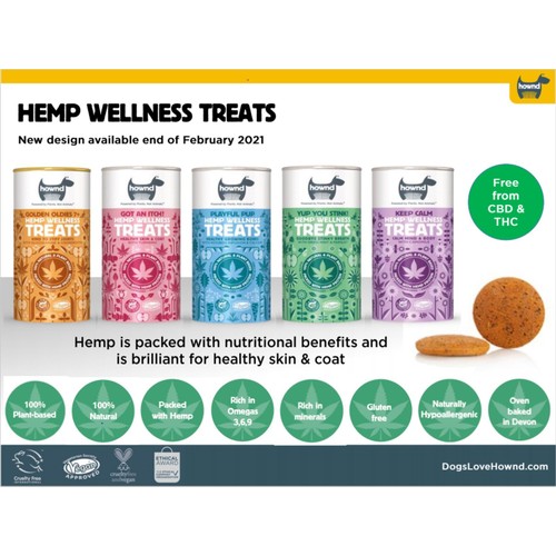 Hownd Got An Itch Hemp Wellness Dog Treats