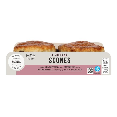 M&S All Butter Sultana Scones