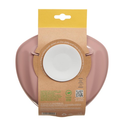 Vital Baby Nourish Power Suction Plate - natural berry