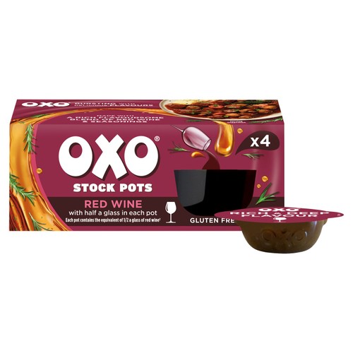 Oxo 4 Red Wine Stock Pots