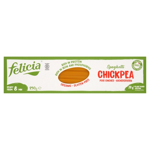 Felicia Gluten Free Organic Chickpea Protein Spaghetti Pasta