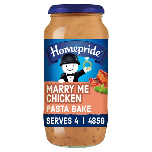 Homepride Marry Me Chicken Pasta Bake Sauce
