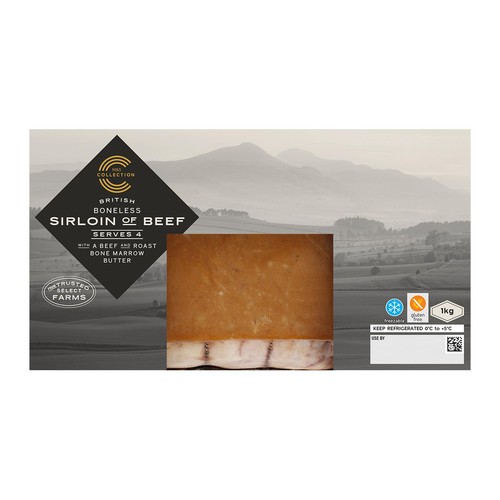 M&S Collection Sirloin of Beef with a Beef & Roast Bone Marrow Butter