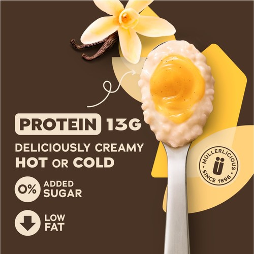 Muller Rice Protein Vanilla Pudding