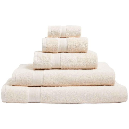 M&S Collection Ultimate Super Soft Pure Cotton Towel, Bath Towel, Cream