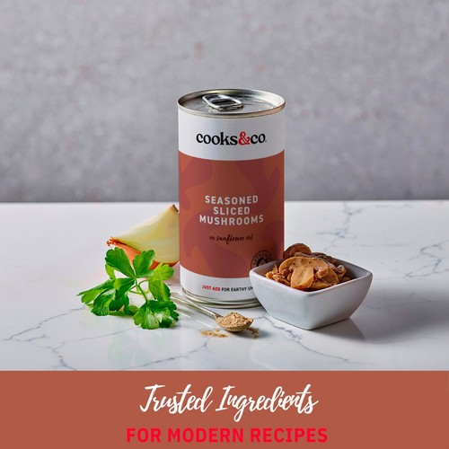 Cooks&Co Seasoned Sliced Mushrooms