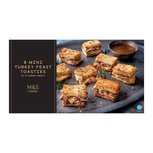 M&S 8 Mini Turkey Feast Toasties