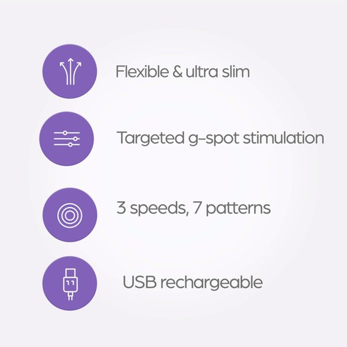 So Divine Embrace & Thrive Rechargeable Slimline Vibrator