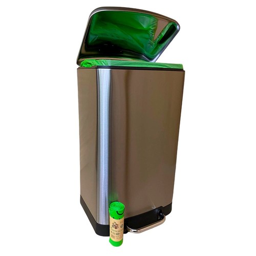 Eco Green Living Certified Compostable 60L Large Bin Bags