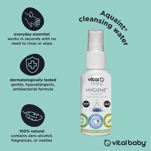 Vital Baby Hygiene AQUAINT Cleansing Water