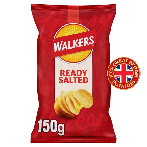 Walkers Ready Salted Sharing Bag Crisps