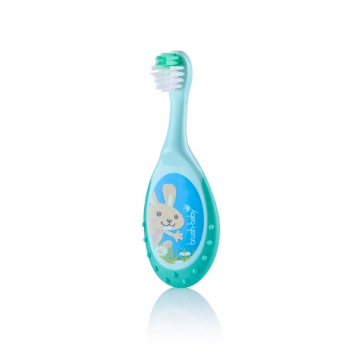 Brush-Baby Flossbrush 0-3 yrs Double Pack