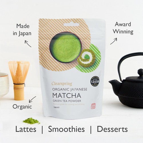 Clearspring Organic Japanese Premium Matcha Green Tea Powder