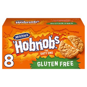 McVitie's Gluten Free Hobnobs Milk Chocolate Biscuits