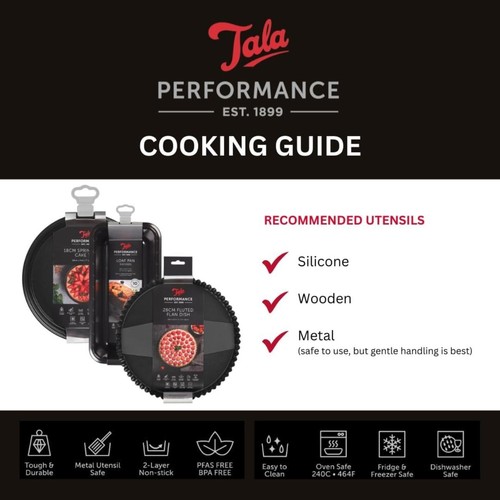 Tala Non-stick 23cm Square Cake Tin 
