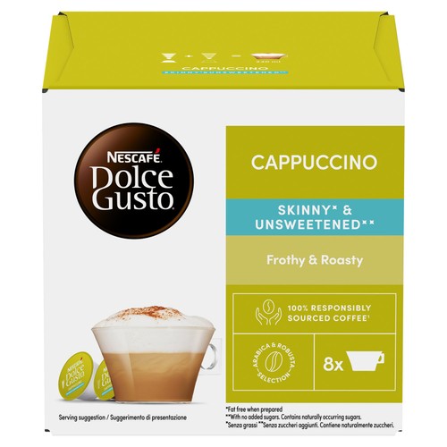 Nescafe Dolce Gusto Skinny Cappuccino Pods