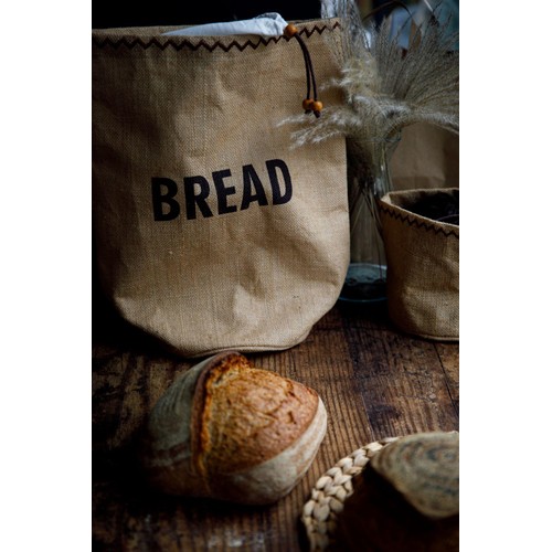 Natural Elements Hessian Eco-Friendly Bread Bag