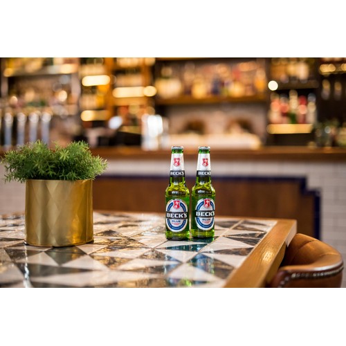 Becks German Alcohol-Free Lager Beer Bottles