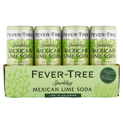 Fever-Tree Sparkling Mexican Lime 12x250ml