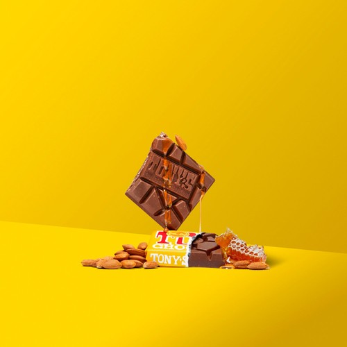 Tony's Chocolonely Milk Chocolate 32% Almond Honey Nougat