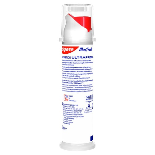 Colgate Max Fresh Cooling Crystals Toothpaste Pump