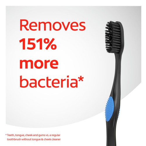 Colgate 360 Deep Clean Charcoal Medium Manual Toothbrush 